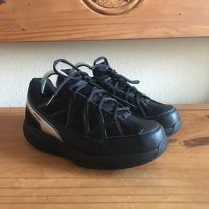 MBT 700815-03Y - Men's Black/Silver Toning Fitness Walking Shoes - Sz US  9-9.5